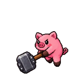 Hammer pig · Action sequence / 6